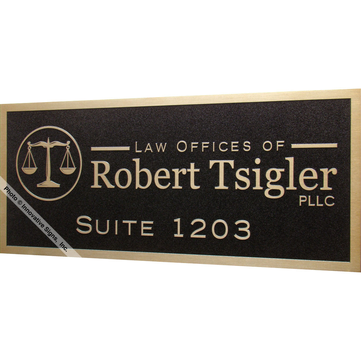 Products tagged "Zinc Bronzetone" Law Office Signs